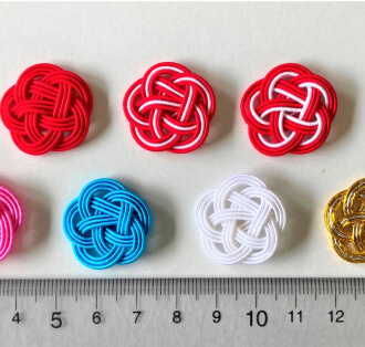 ゴム無し　三本結び