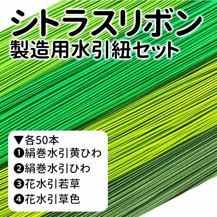 シトラスリボン製作用・水引紐セット 送料込 | 《公式》老舗水引屋