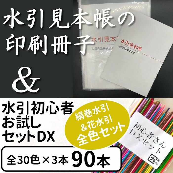 水引見本帳を印刷した冊子 と 初心者セット のセット商品 送料込