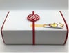 本桐箱のご祝儀箱　梅結び　斜め