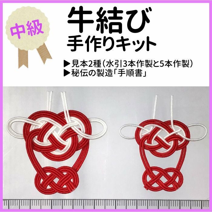水引牛結びの水引手作りキット 送料込 | 《公式》老舗水引屋 大橋丹治