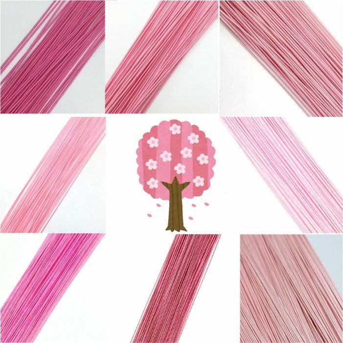 桜の花のイメージカラー　水引紐セット